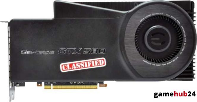 EVGA GeForce GTX 580 Classified 3GB
